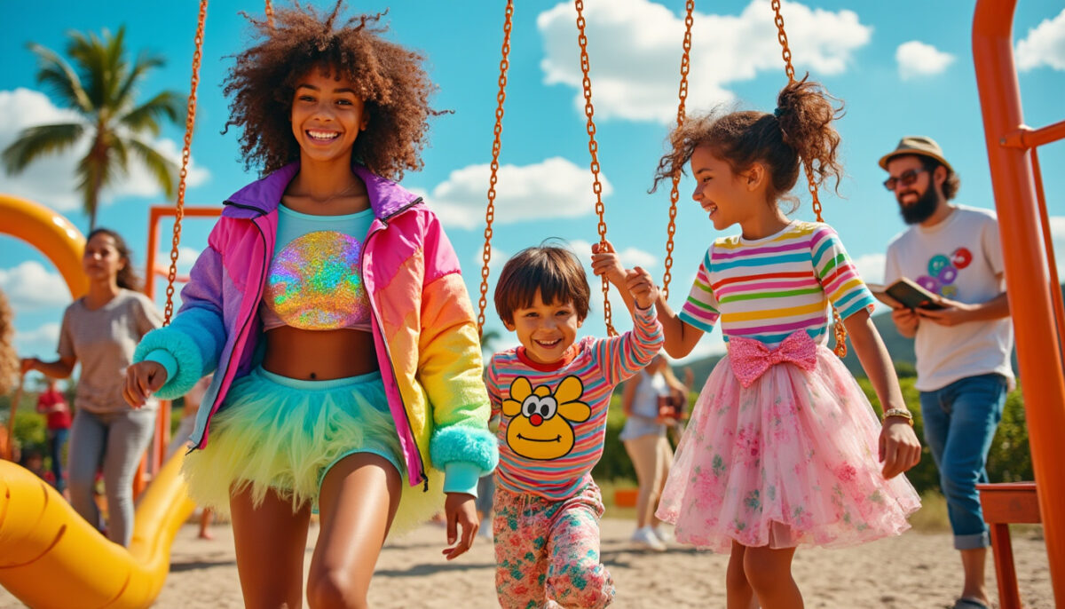 découvrez une collection de mode ludique qui ravivera votre esprit d'enfance. laissez-vous séduire par des créations colorées et originales qui allient confort et plaisir, pour un style unique et joyeux.