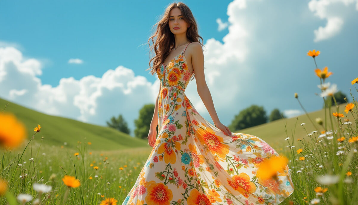 découvrez la magnifique robe longue créée par jenifer en collaboration avec grain de malice, un essentiel mode pour sublimer votre été. style, confort et élégance au rendez-vous !