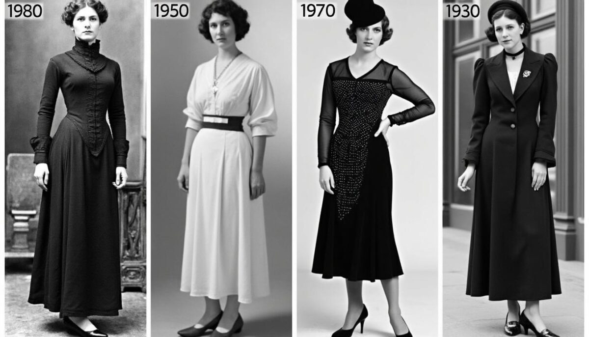 découvrez comment une artiste de cholet revisite la mode féminine en s'inspirant des styles emblématiques de 1880 à 1950. un voyage créatif entre élégance et histoire.