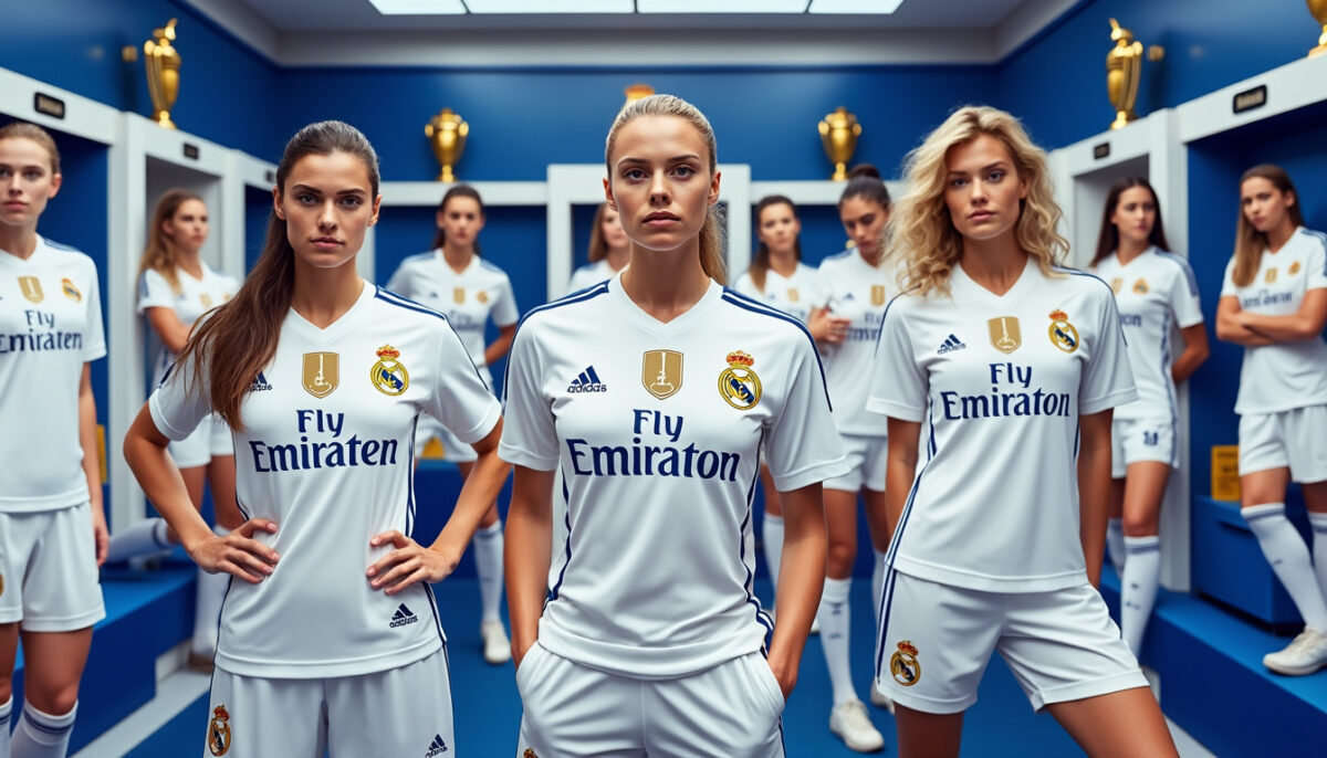 découvrez comment louis vuitton a conçu les costumes officiels de l'équipe féminine du real madrid, alliant élégance et performance pour célébrer le partenariat entre mode et football d'élite.