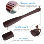 Stack of three artisanal wooden bowls. Handmade crafts.