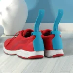 S73c326b73ded400787a5d9bac3fecaadl Chaussures de sport rouges avec des aides Ă enfiler bleues.